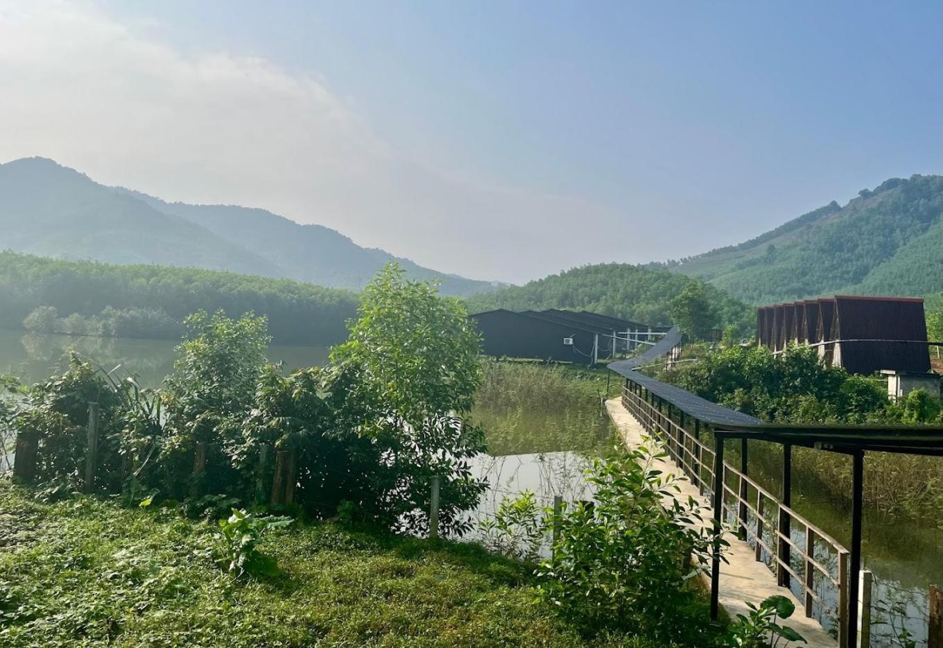 Nguyen Shack Retreat Resort Phong Nha Exteriör bild